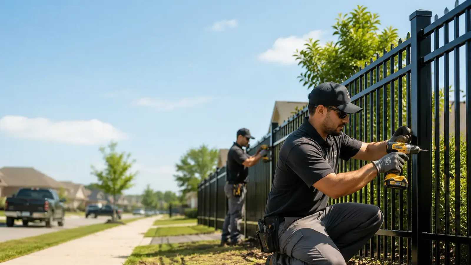 Metal Fence Installation in Oak Run, CA